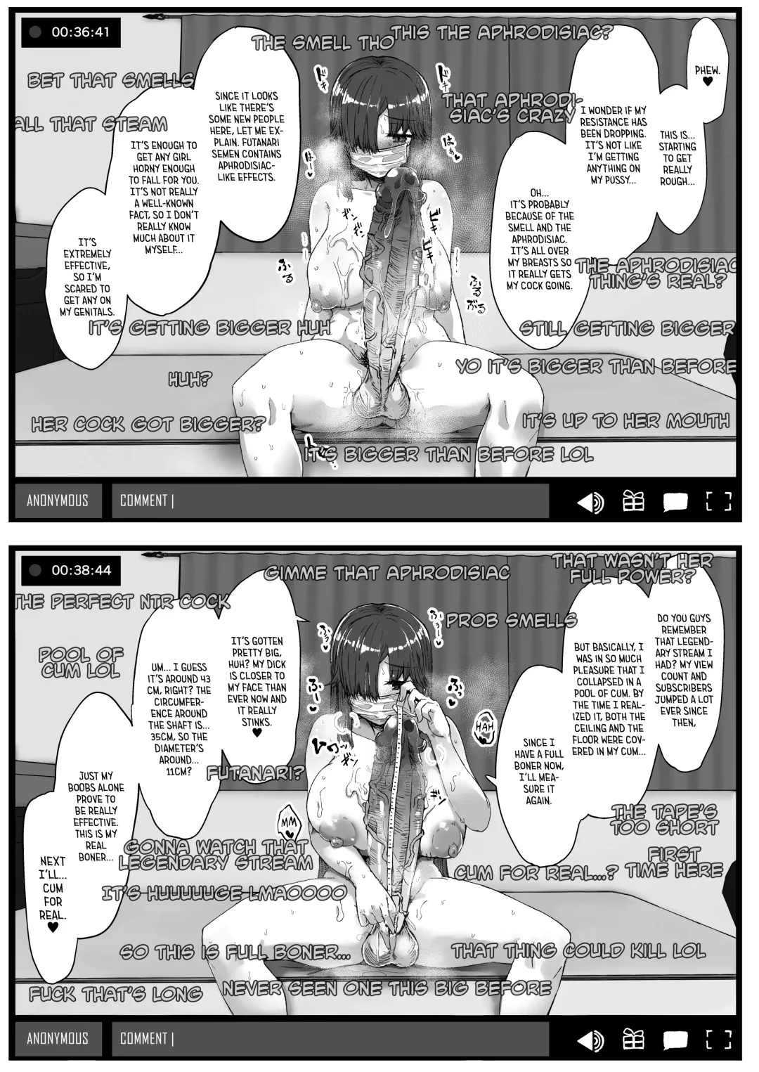 [Eigetu] Futa Musume ni Itazura Shicha Ikemasen -Onanie Haishin Hen- + Futa Musume ni Itazura Shicha Ikemasen Settei, Rakugaki Bon (decensored) Fhentai.net - Page 18