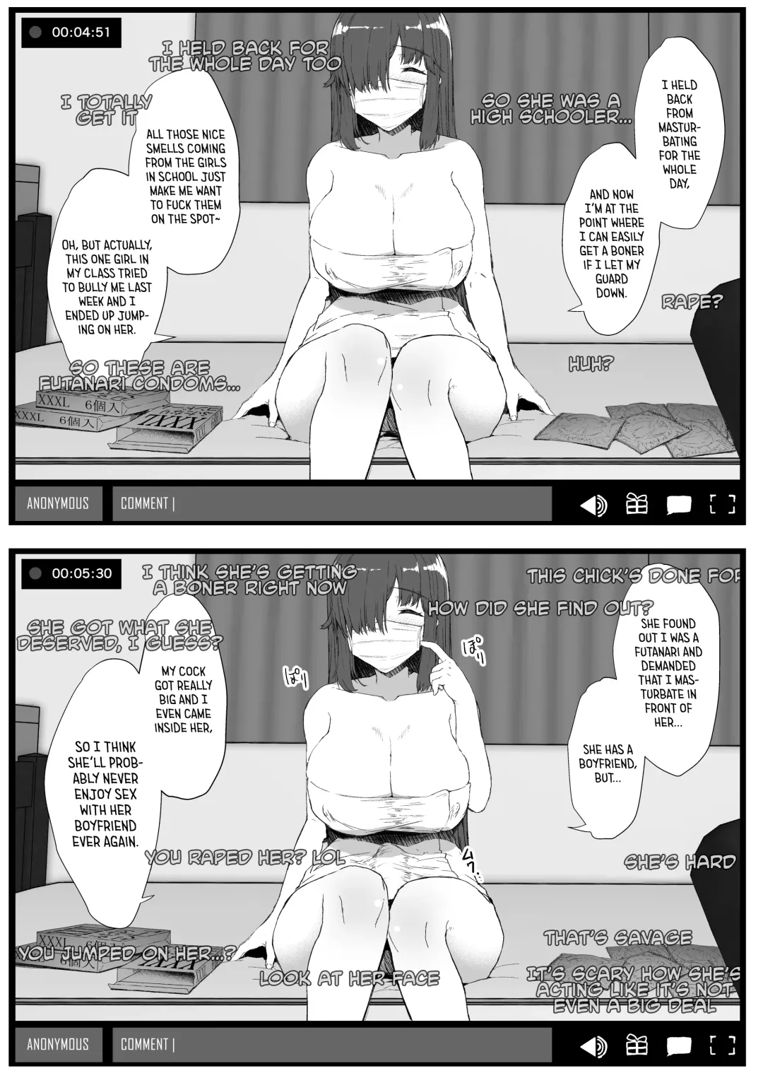 [Eigetu] Futa Musume ni Itazura Shicha Ikemasen -Onanie Haishin Hen- + Futa Musume ni Itazura Shicha Ikemasen Settei, Rakugaki Bon (decensored) Fhentai.net - Page 4