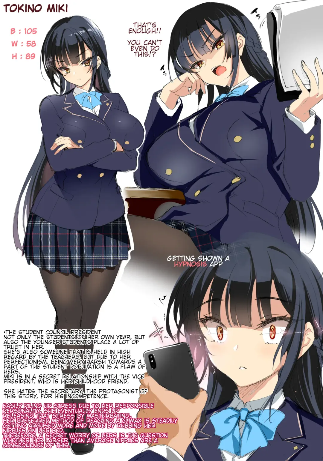 [Cle Masahiro] Takabisha na Seitokaichou o Appli de Juujun Choukyou | Teaching Obedience to the High and Mighty Student Council President with an App Fhentai - Page 37