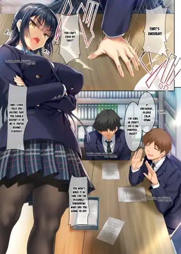 [Cle Masahiro] Takabisha na Seitokaichou o Appli de Juujun Choukyou | Teaching Obedience to the High and Mighty Student Council President with an App Fhentai - Page 3