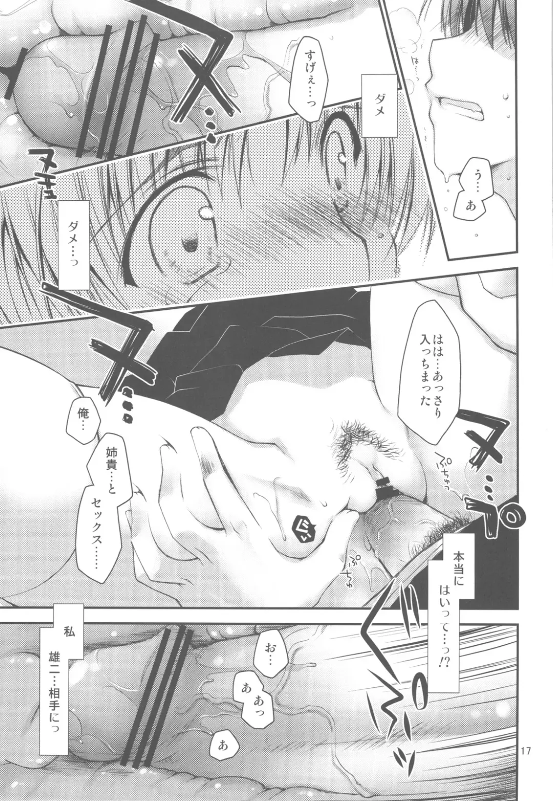 [Ponkotsu Works] Sappari Fukou na Kousaka Tamaki Fhentai - Page 17