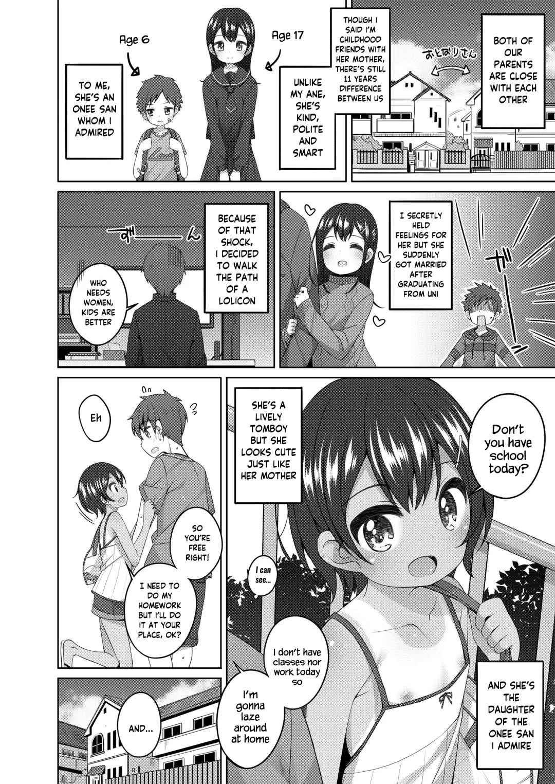 [Shouji Ayumu] Akogare no Onee-san no Musume-san ga Kawaii | The daughter of the big sister I long for is cute Fhentai.net - Page 2