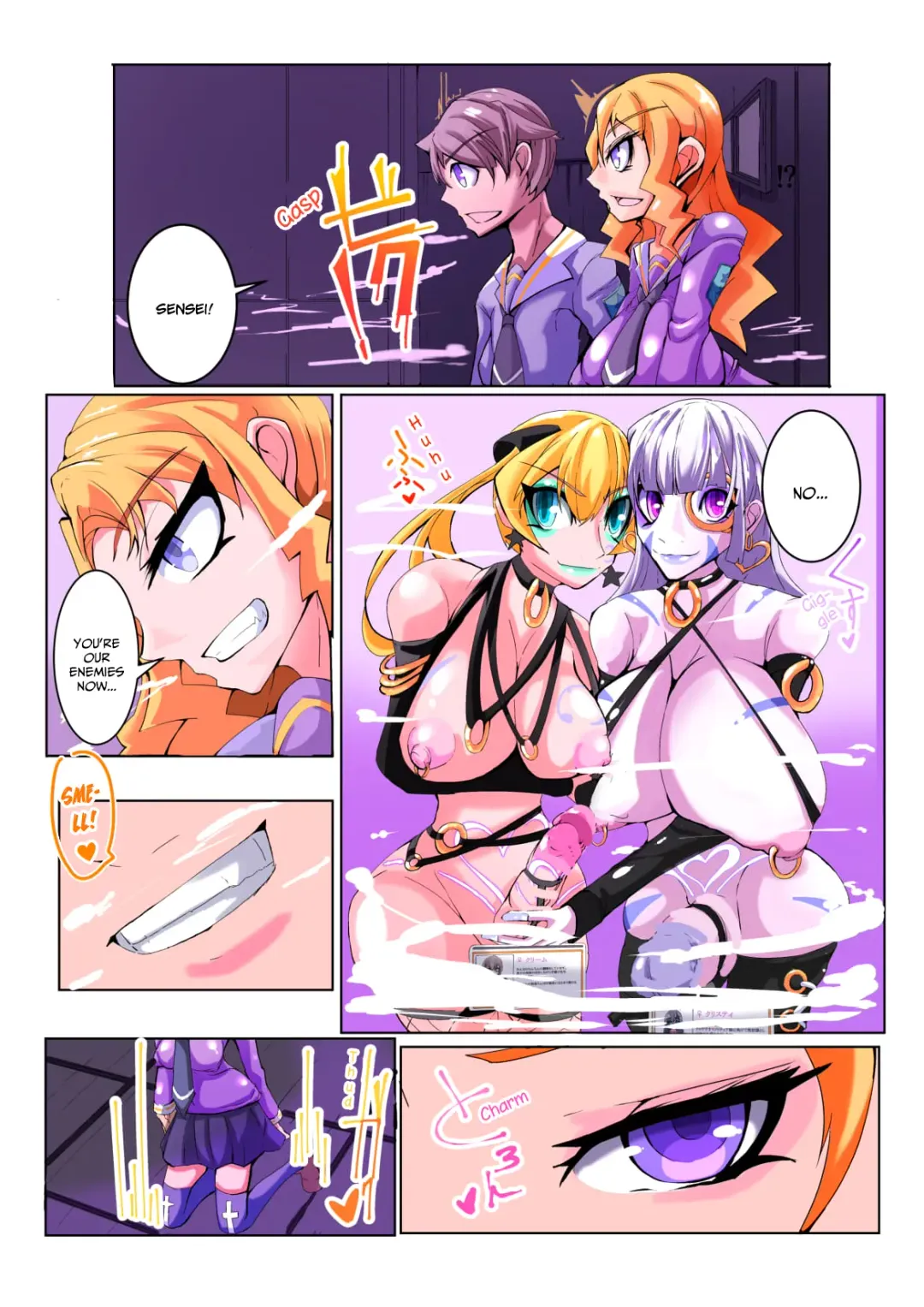 [Aruma] Futanari Dorei Gakuen-ka Keikaku 3 Fhentai - Page 8