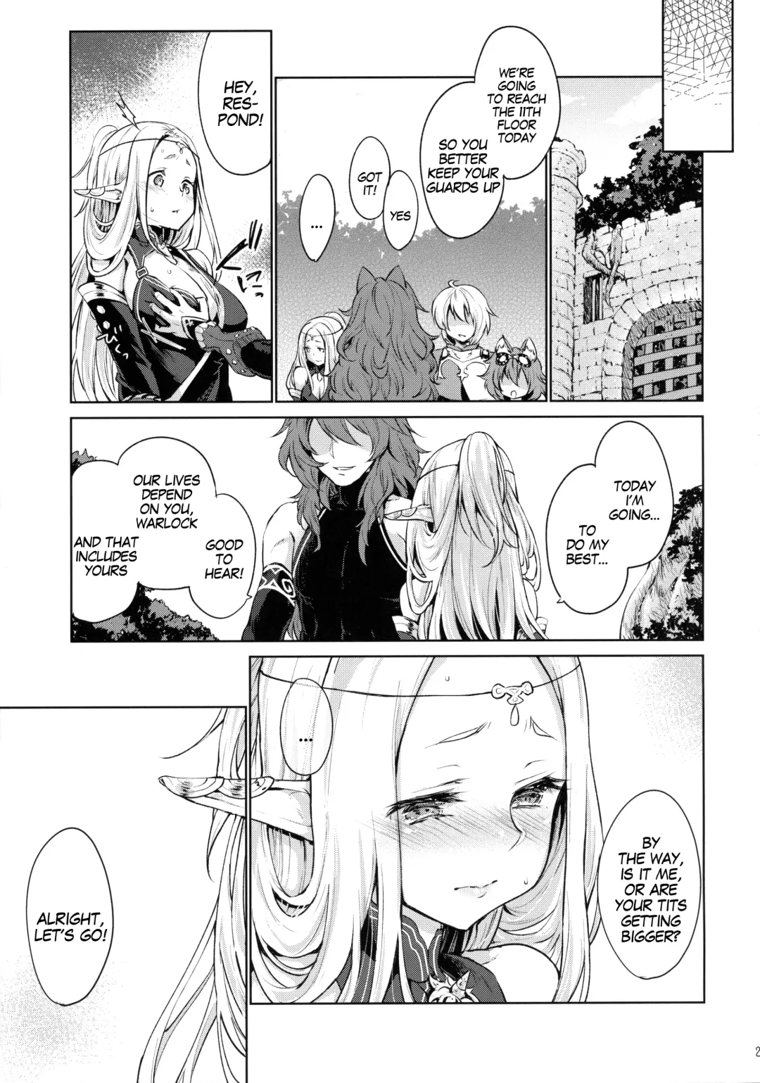 [Kazabuki Poni] Hajimete no Sekaiju Fhentai - Page 24