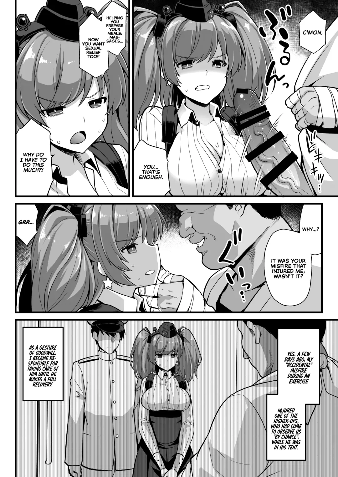 [Kokutou Nikke] Kanmusu Chakunin Zenya - Atlanta Mune-Sei Houshi Katsudou | The Night Before the Shipgirl's New Post - Atlanta's Voluntary Breast and Sexual Service Fhentai - Page 4