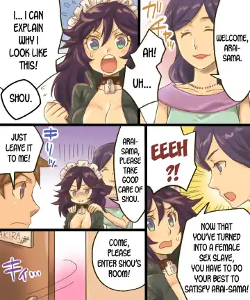 [Mori Obi] TS Mesu Dorei Ore ga Omae ni Makeru Nante Arienee Fhentai - Page 16