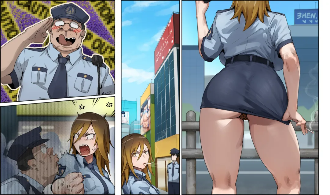 [Kunaboto] Gal Keisatsukan Makiko Fhentai - Page 9