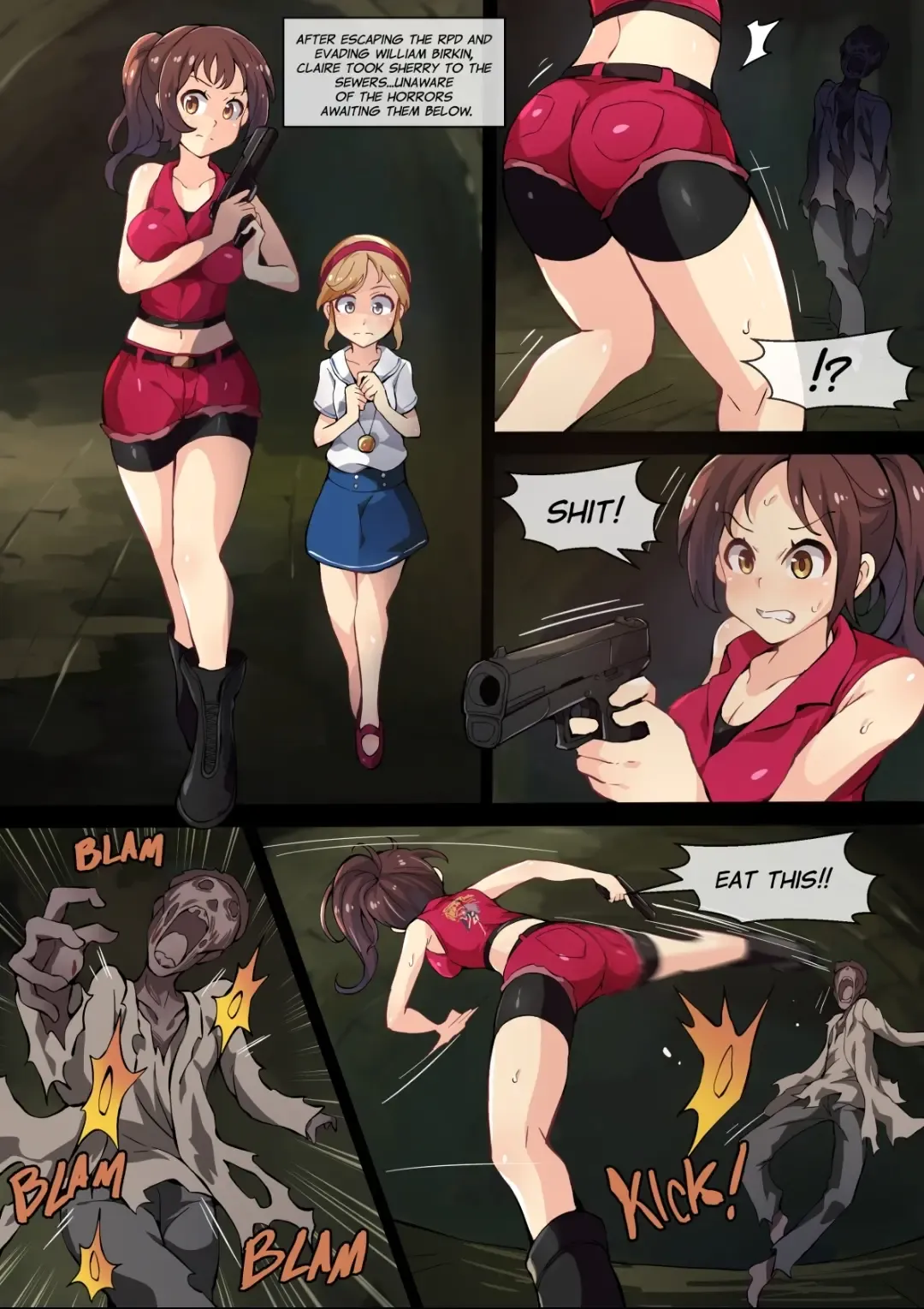 [Co Ma] RE Claire and Sherry Fhentai - Page 1