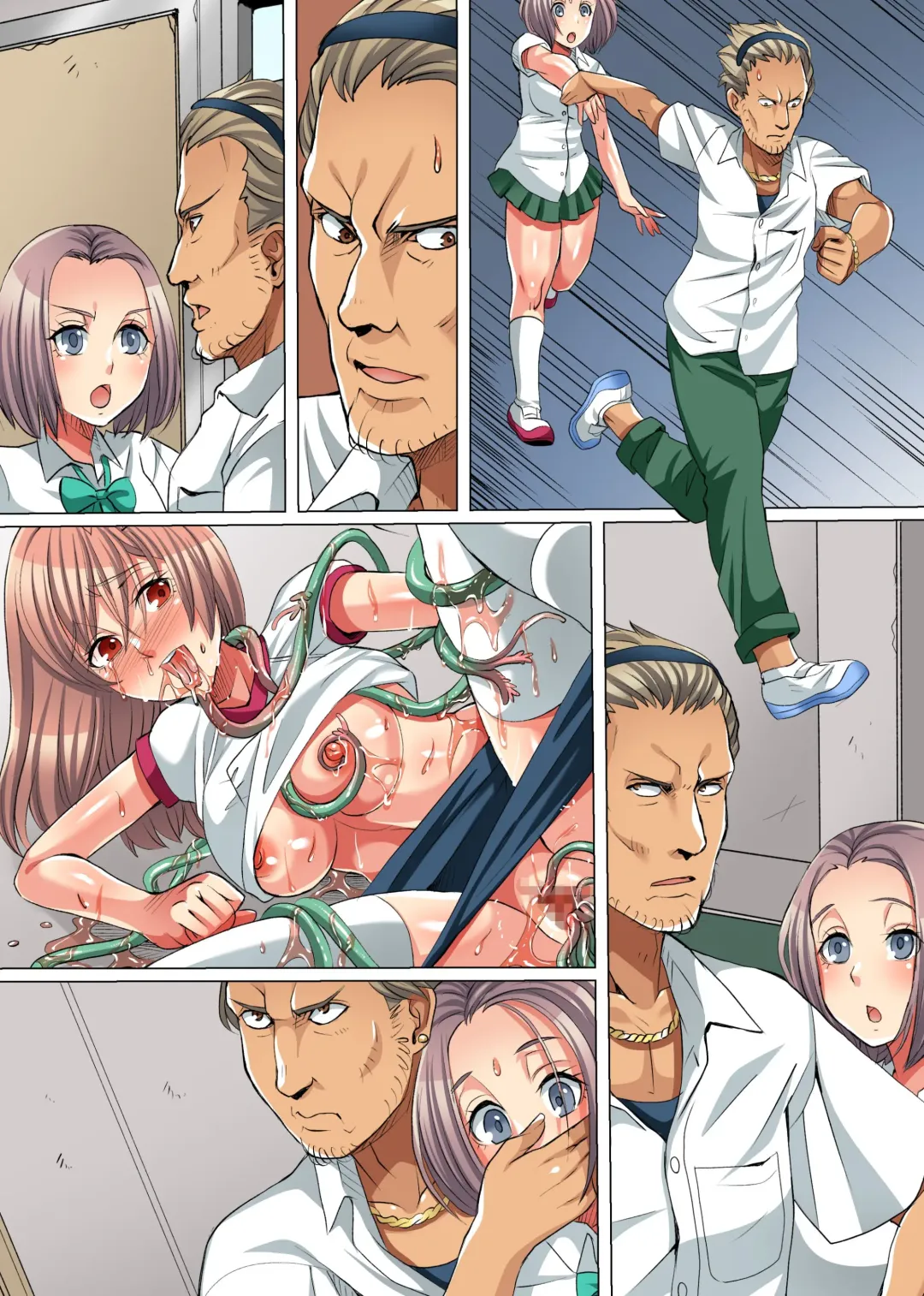 [Yamai Sakatarou] Zetsubou no Kyoushitsu ~Shokushu ni Kiseisare Sennou Sarete Kyouki e to Ochiteyuku Manabiya~ Fhentai - Page 41