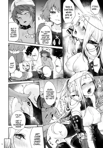 [Kazabuki Poni] Hajimete no Sekaiju EXTRA LOVE POTION Fhentai - Page 13