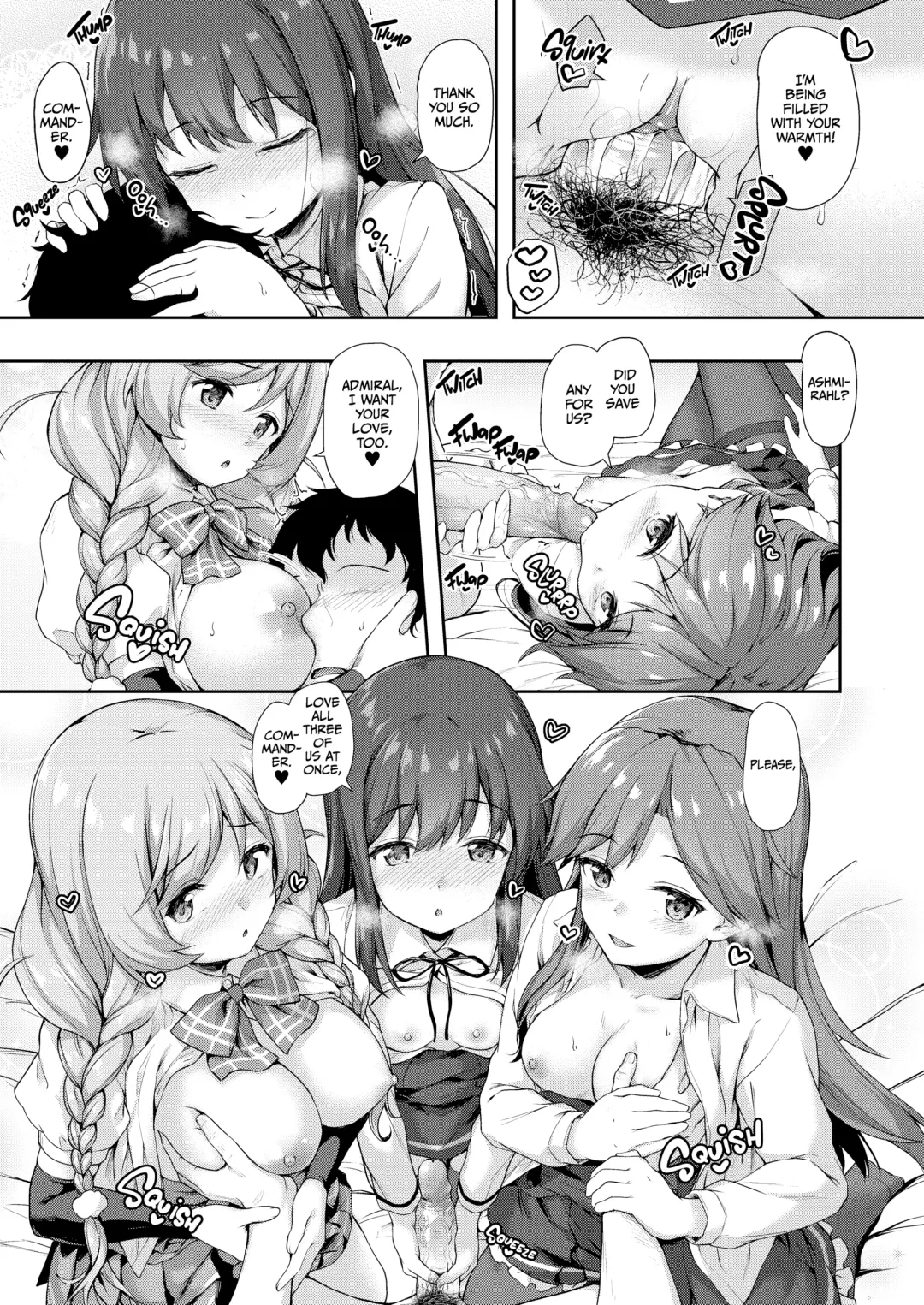 [Awayume] Asashio-chan Yoru no Sakusen Kaigi!! | Asashio's Night Strategy Meeting (decensored) Fhentai - Page 18