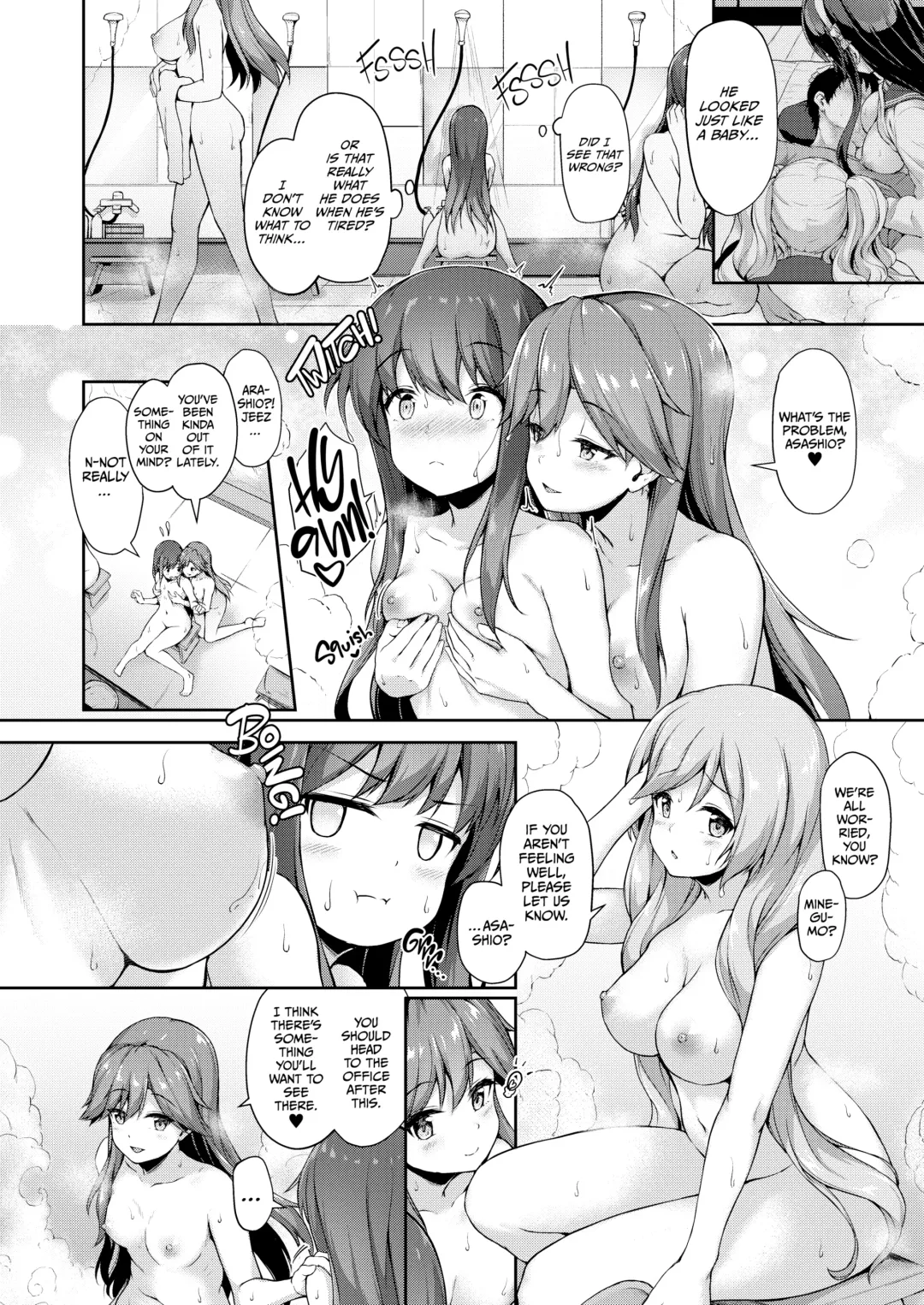 [Awayume] Asashio-chan Yoru no Sakusen Kaigi!! | Asashio's Night Strategy Meeting (decensored) Fhentai - Page 5