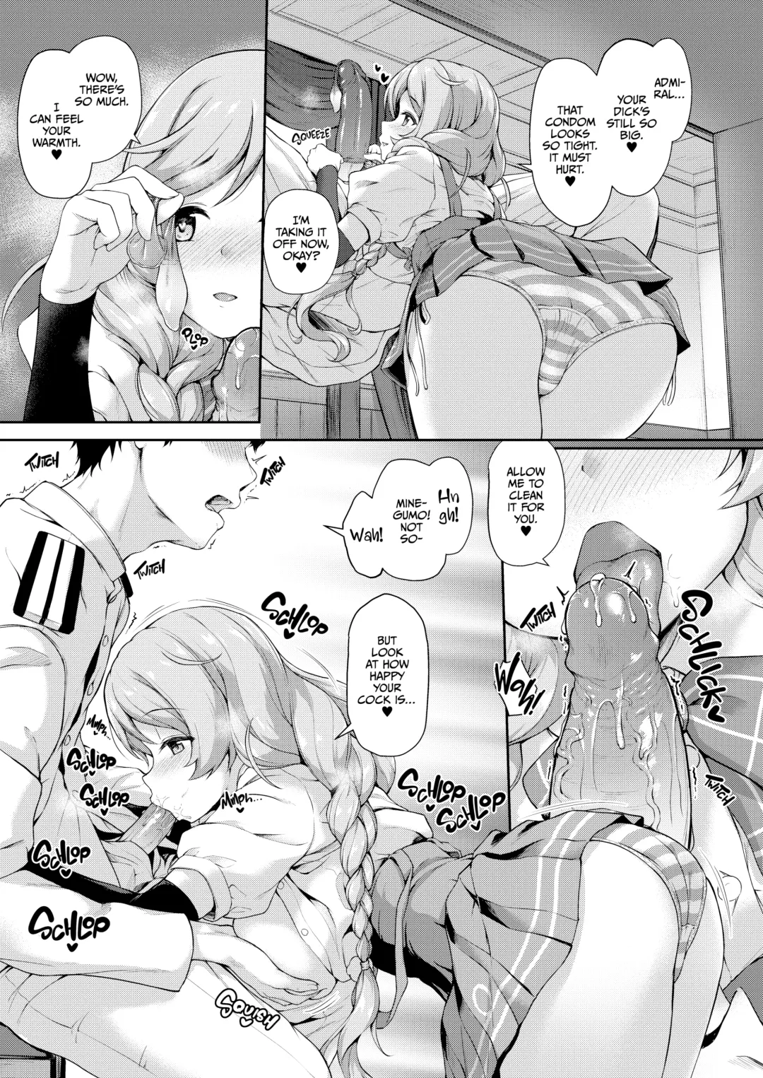 [Awayume] Asashio-chan Yoru no Sakusen Kaigi!! | Asashio's Night Strategy Meeting (decensored) Fhentai - Page 8