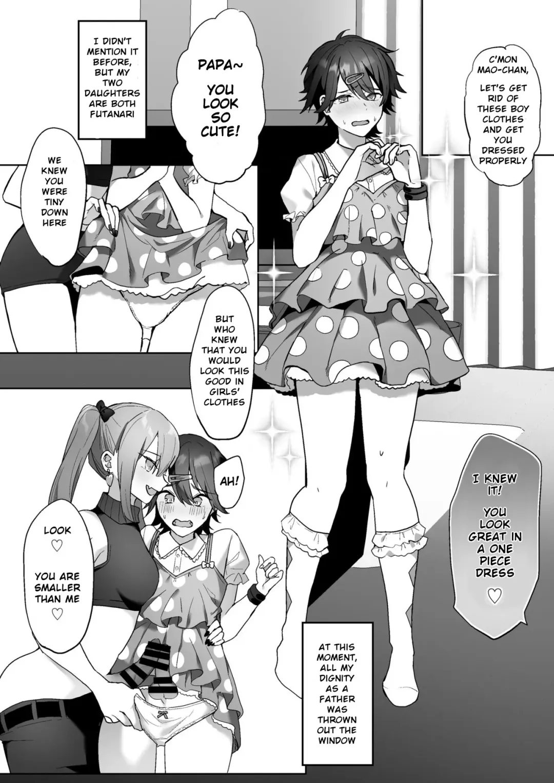 [Himino] Futanari Shimai to Netorare Musume Ochi Papa Fhentai.net - Page 5