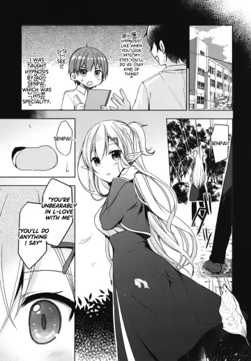 [Mori Airi] Akogare no Elf Senpai ni, Ecchi na Saiminjutsu Kakete Mita. | I tried to erotically hypnotize Elf Senpai who i admire (decensored) Fhentai.net - Page 7