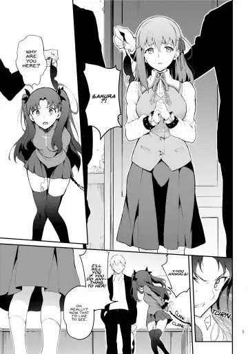 [Kyockcho] Tohsaka Shimai Ryoujoku | The Breaking of the Tohsaka Sisters (decensored) Fhentai - Page 4