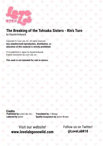 [Kyockcho] Tohsaka Shimai Ryoujoku -Rin Hen- | The Breaking of the Tohsaka Sisters - Rin's Turn (decensored) Fhentai.net - Page 22