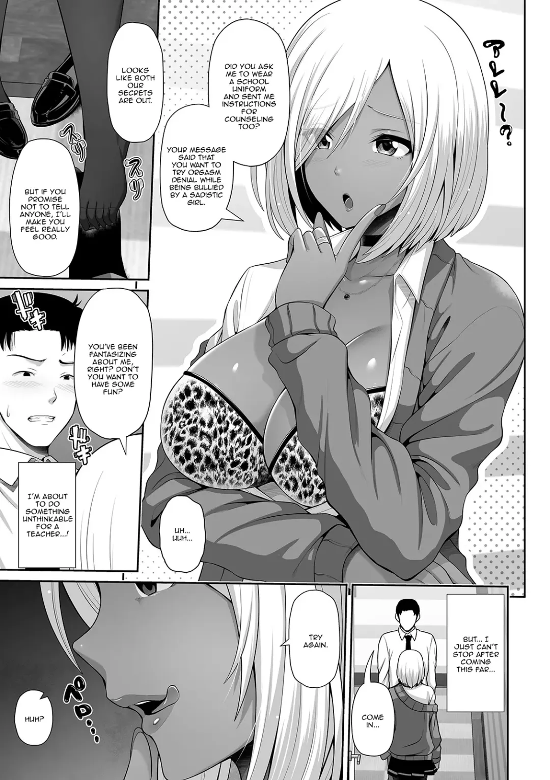 [Toba Yuga] Kuro Gal-chan Seito wa Choukyou Jouzu | This Dark Skinned Gal Student Is Really Good At Training Men Fhentai.net - Page 3