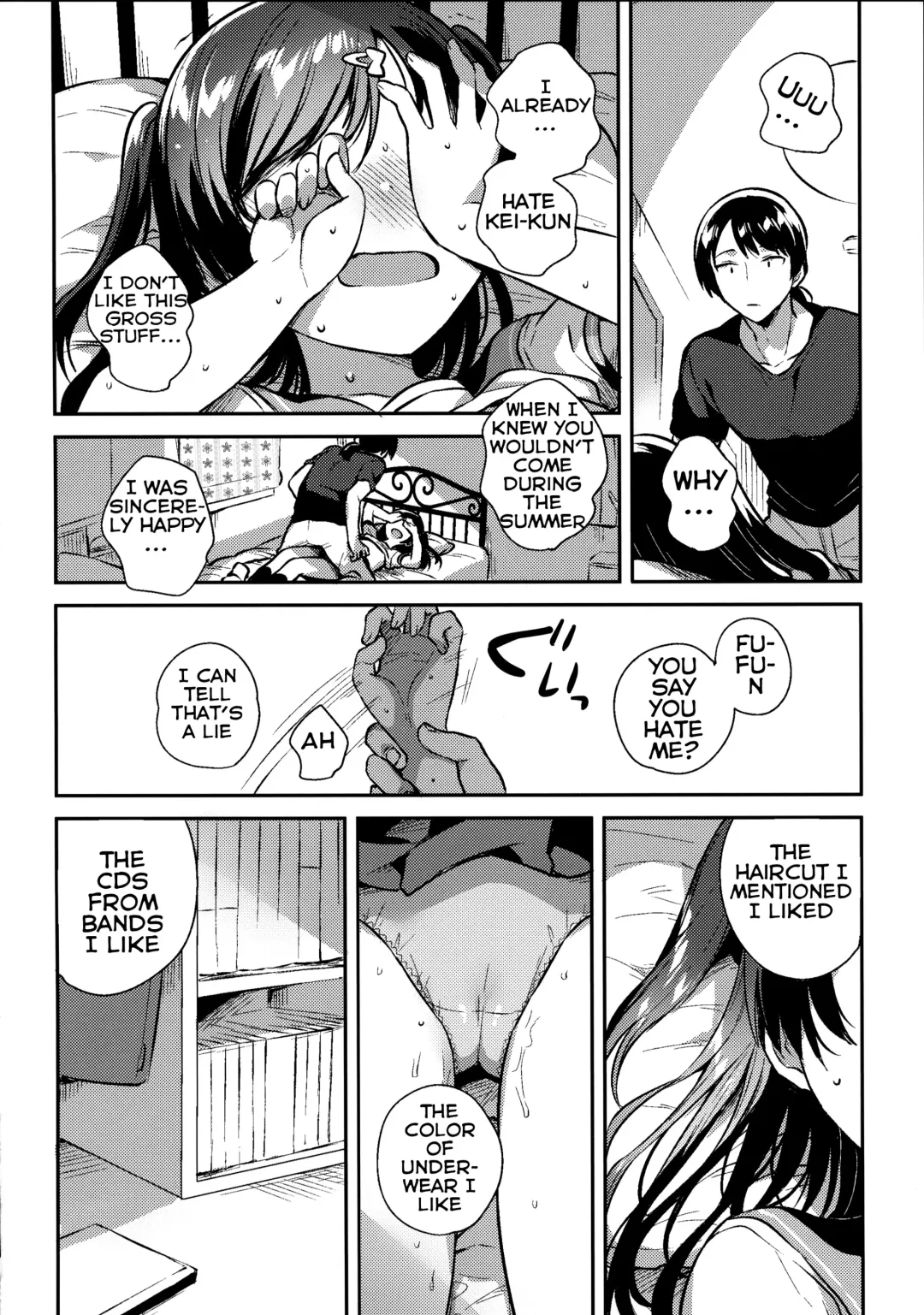 [Ichihaya] Natsu nante Shiranakereba Yokatta | If Only Summer Didn't Exist Fhentai - Page 13