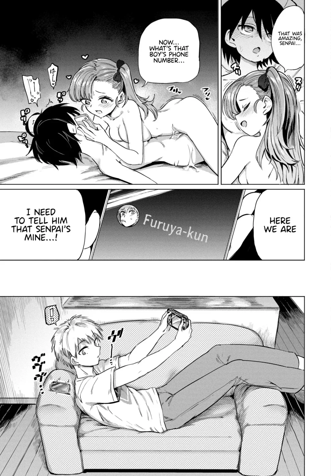 [Aomushi] Furuya-Kun to Oguri-San 4 Fhentai - Page 19