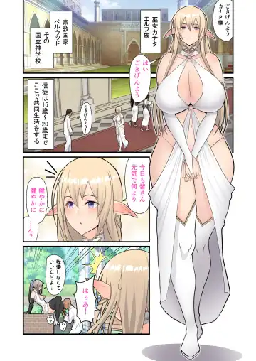 [Sueyuu] 性処理エルフ巫女のお仕事 Fhentai - Page 5