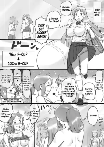 [Mizuiro Megane] Girl on Mom: Himitsu no Bust Lesson | Girl on Mom: Secret Bust Lesson Fhentai - Page 26