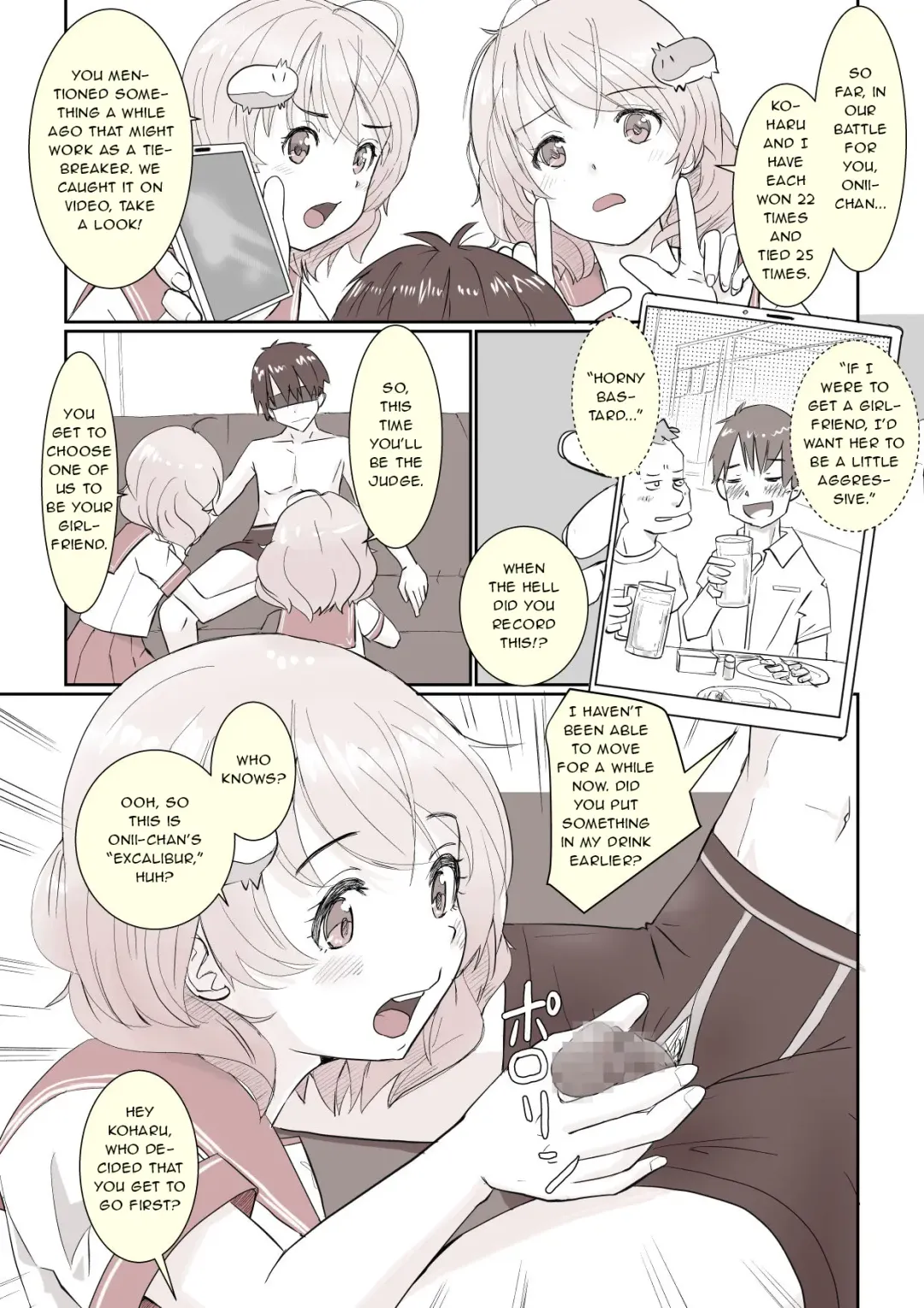 [Ohshima Hato] Yarisugi Twins! | Sex-crazy Twins! Fhentai.net - Page 4