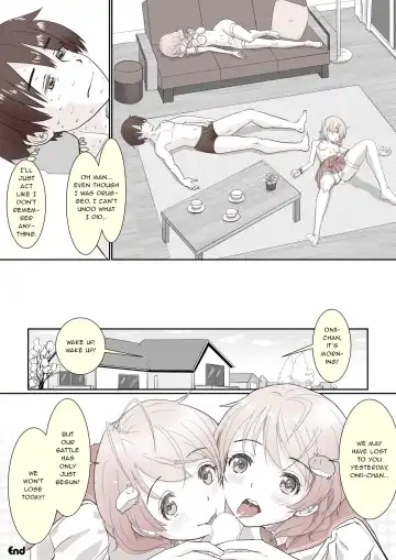 [Ohshima Hato] Yarisugi Twins! | Sex-crazy Twins! Fhentai.net - Page 19