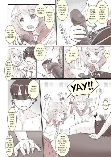 [Ohshima Hato] Yarisugi Twins! | Sex-crazy Twins! Fhentai.net - Page 5