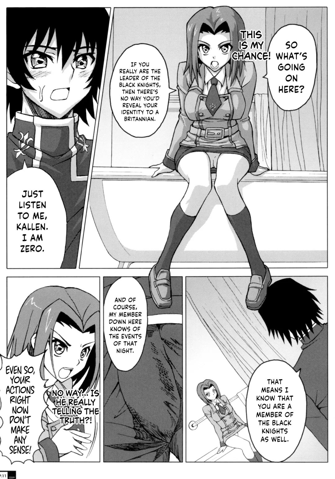 [Kizoku] Ero Terrorist Kallen no Kokuhaku Daisakusen (decensored) Fhentai - Page 10