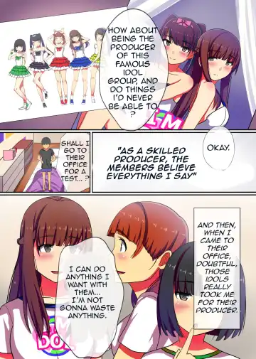 [Kawano Masatoshi] Producer no Meirei wa Zettai! Idol Otaku no Ore ga Joushiki Henkan Appli de Idol Haramase Harem! | Producer's Orders are Absolute! Fhentai.net - Page 5