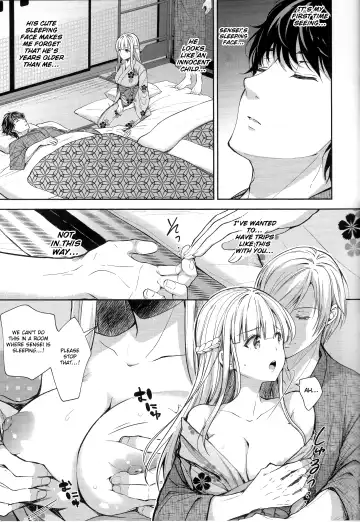 [Crowe] Indeki no Reijou 4 ~Kare no Tonari de Nureru Insei~ | Obscene Lady 4 ~Wet and Moaning Beside My Boyfriend~| Fhentai - Page 18