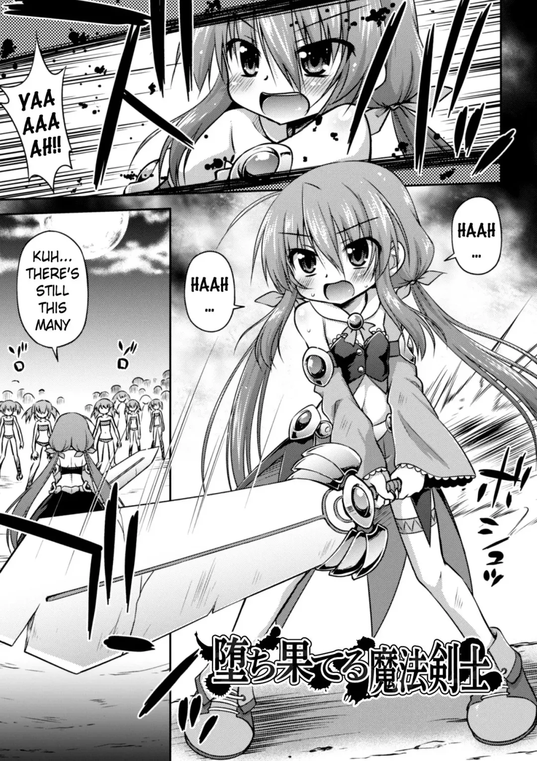 [Hino Hino] Ochihateru Mahou Kenshi | Utterly Fallen Magic Swordswoman Fhentai - Page 1