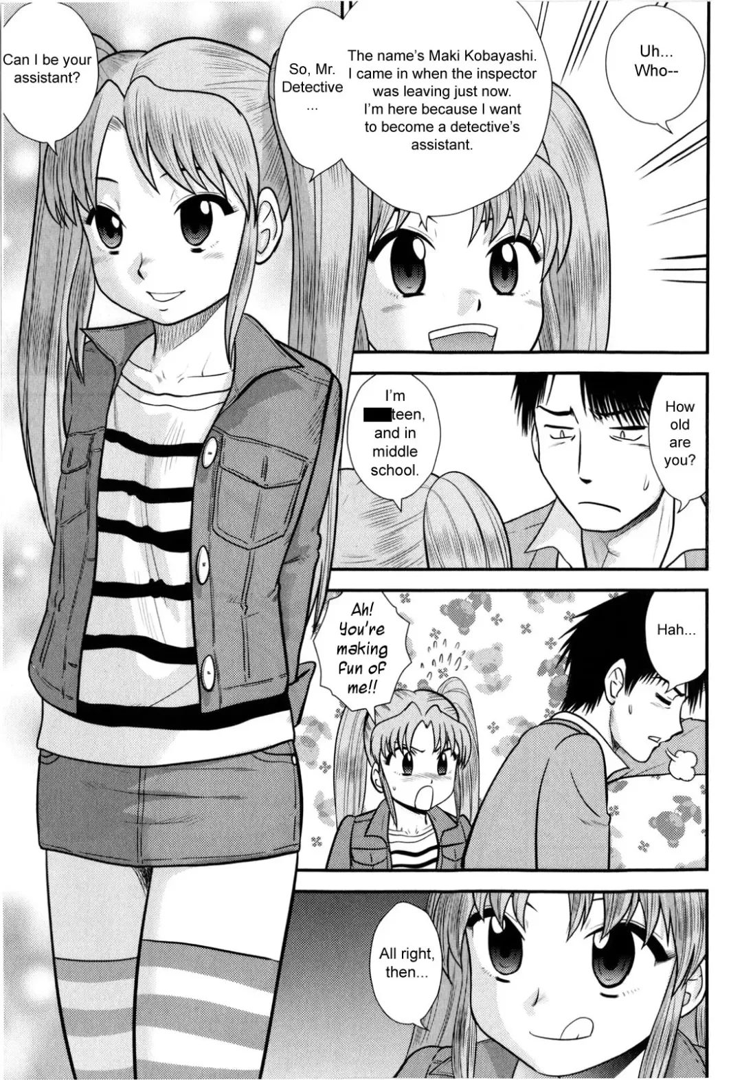 [Gotoh Juan] Hattori Tantei Jimusho no Nichijou | Everyday at the Hattori Detective Office Fhentai - Page 3