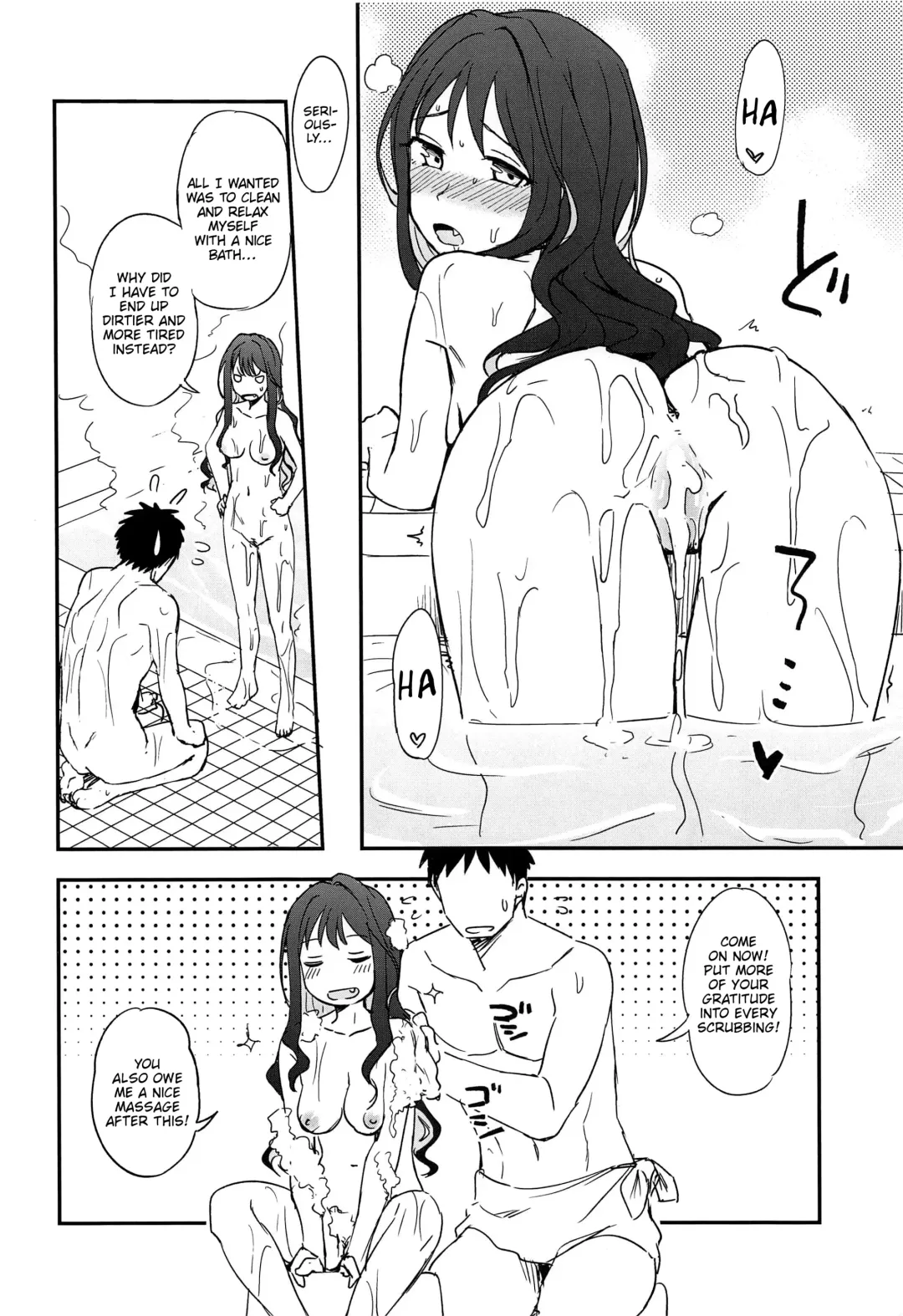 [Kumada] Naganami-sama to Ofuro Ecchi | Bathroom Sex With Naganami-Sama Fhentai.net - Page 17