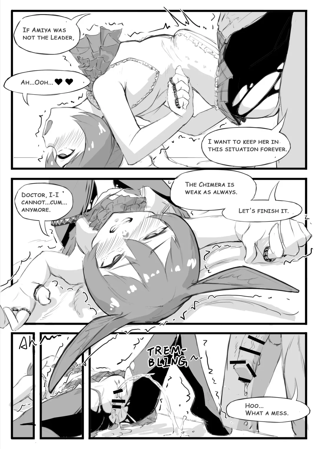 [Saluky] There Are Weird Things in the Rhodes Island Fhentai - Page 11