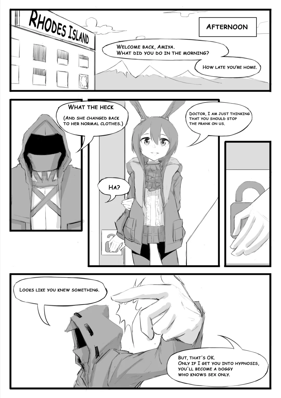 [Saluky] There Are Weird Things in the Rhodes Island Fhentai - Page 25
