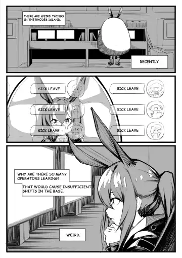 [Saluky] There Are Weird Things in the Rhodes Island Fhentai - Page 2