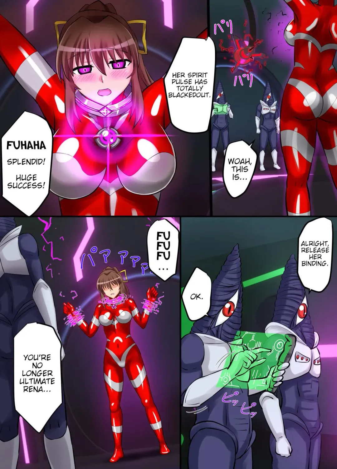 [Asu] Ultimate Rena Ch. 4 Uchuujin no Wana! Fukanzen Henshin! Fhentai.net - Page 53