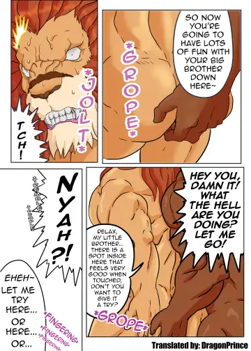 [Tamineko] Leo Kokuou no Shasei Kikou Uchi ni Aru Tane Hen | King Leo's Ejaculation Journey - Cum inside Fhentai - Page 4