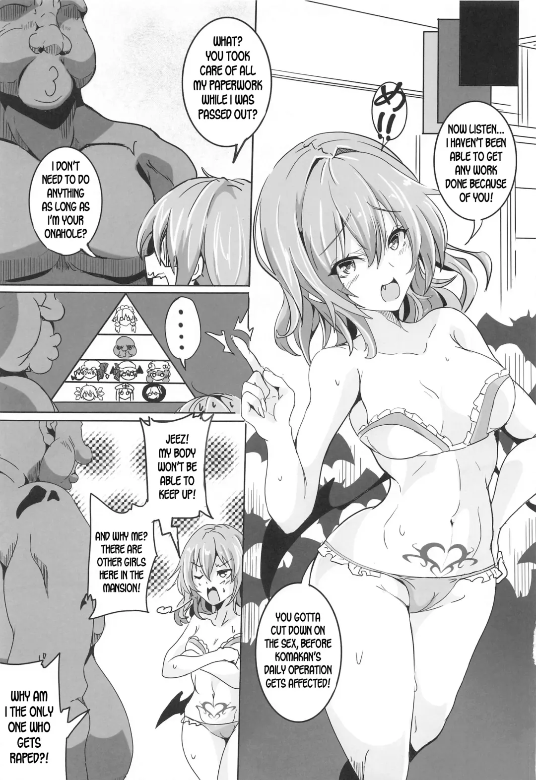 [Kakakaka] Remilia VS Tanezuke Oji-san Fhentai.net - Page 14