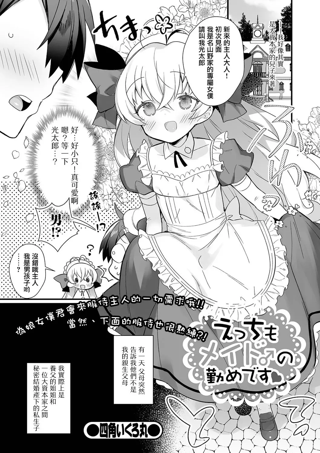 [Marui Shiro] Ecchi mo Maid ♂ no Tsutome Desu Fhentai - Page 2