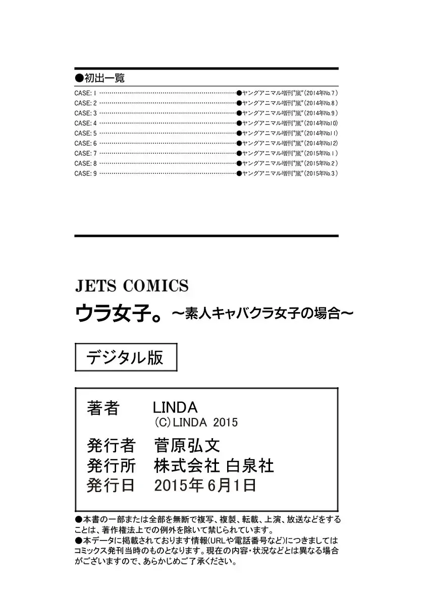 [Linda] ura zyosi sirouto kyabakura zyosi no baai Fhentai - Page 179