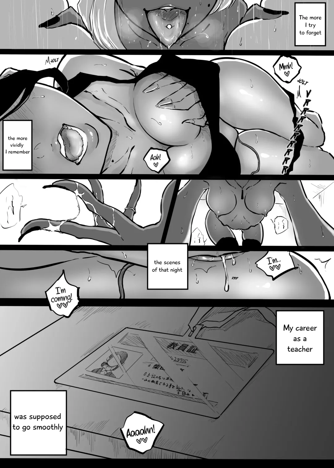 [Pandacorya] Sparta Sensei ga Oshiego no Bitch Gal ni Ecchi na Koto Sareru Hanashi 2 | The Story of a Strict Teacher Who Got Fucked by Her Gyaru Bitch Student  #2 Fhentai.net - Page 6