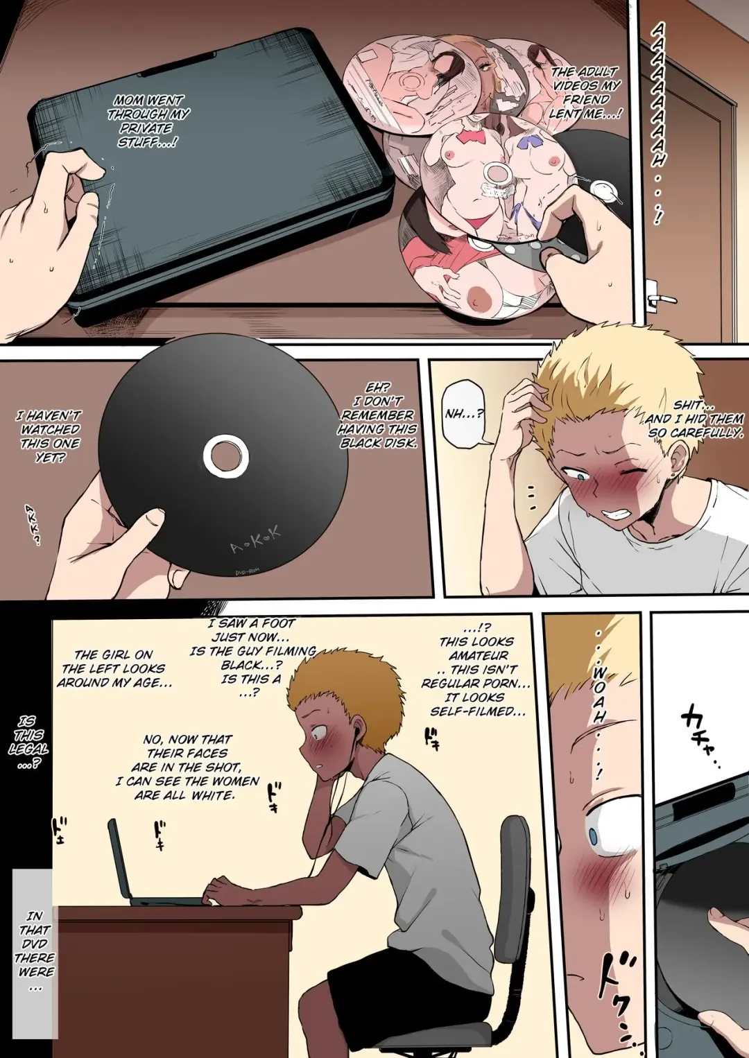 [Terasu Mc] Kokujin no Tenkousei NTR ru - Complete (decensored) Fhentai - Page 23