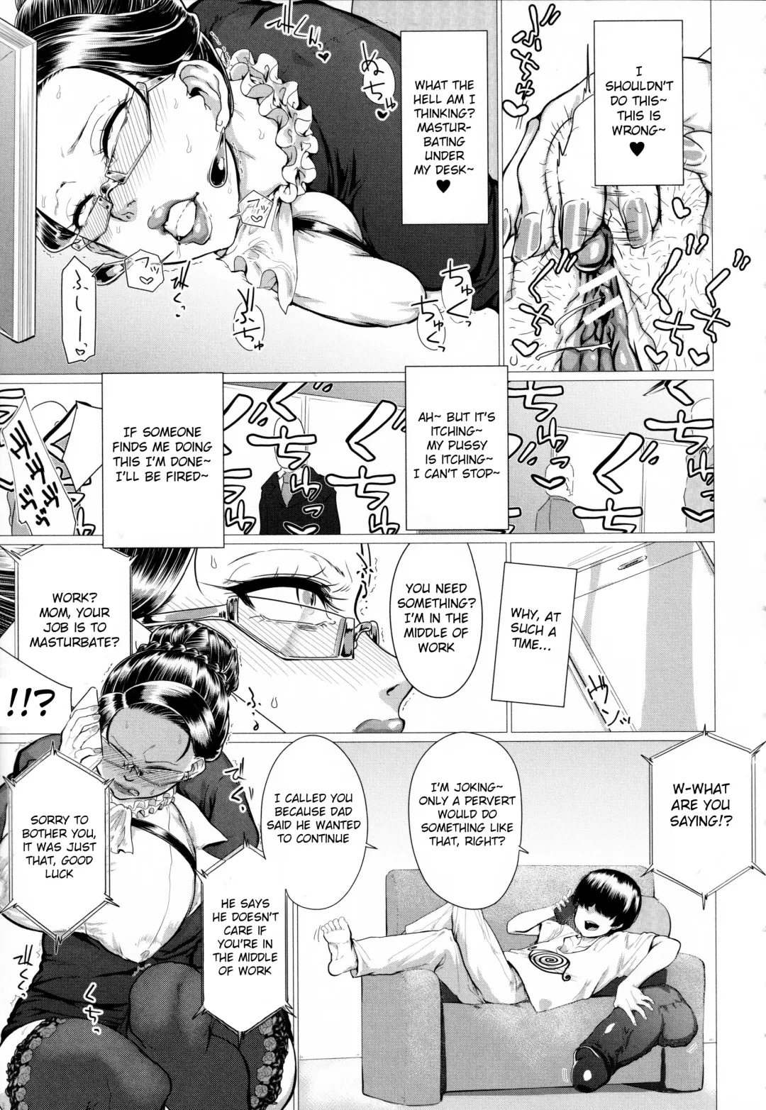 [Yamada Shiguma] Hahaoya o Dildo to Saikon Sasete Mita. | I Made My Mother Marry A Dildo Fhentai.net - Page 5