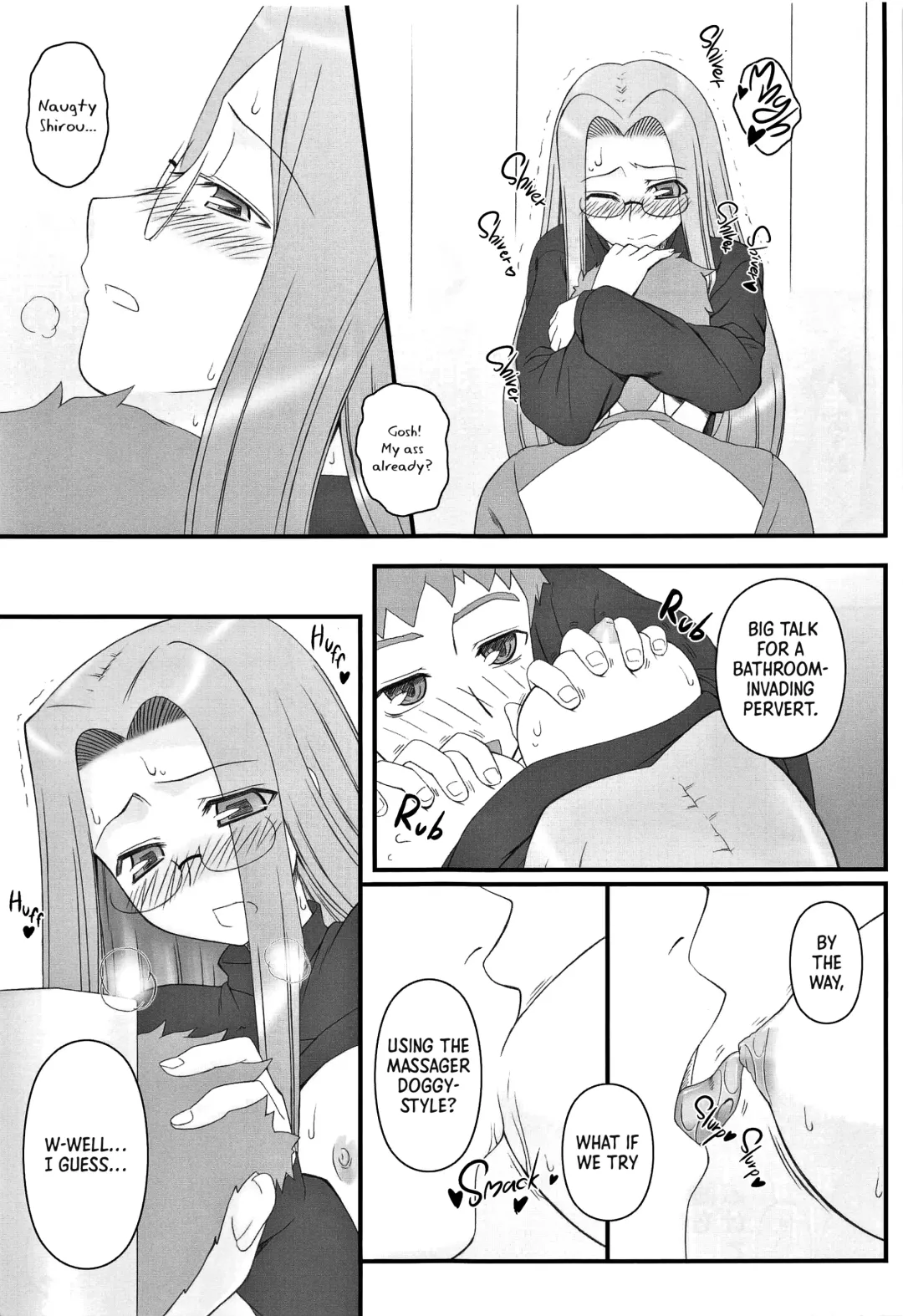 [Kobanya Koban] Yappari Rider wa Eroi na 9 Rider-san ni Denma desu. | As expected, Rider is erotic 9. Electric Massage for Rider-san (decensored) Fhentai - Page 17