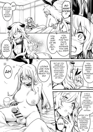 [Lefthand] The Bewildered Adventurer-chan is Caught and Reverse-Raped as the Penis She Grew Gets Aroused by the Female Demons Fhentai.net - Page 7