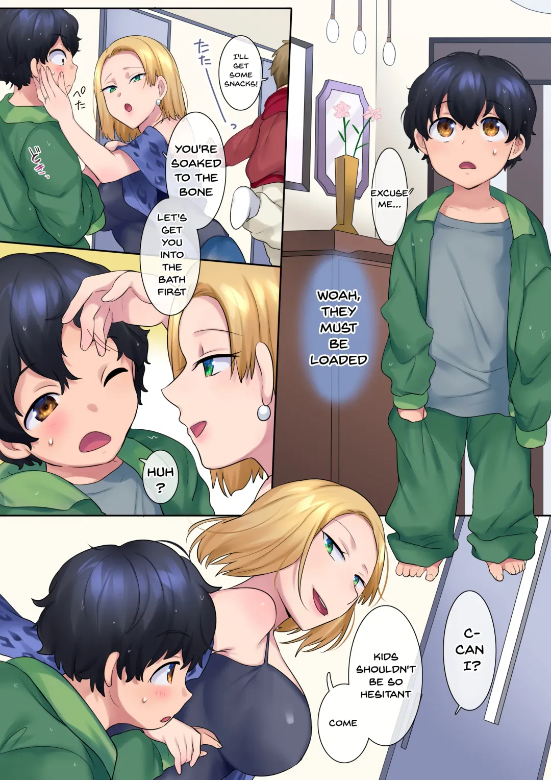 [Hiiragi Popura] Yanmama o Gaki no Sugata ni Natte Fukushuu NTR | Revenge NTR of a Yanmama in the Form of a Kid Fhentai.net - Page 11