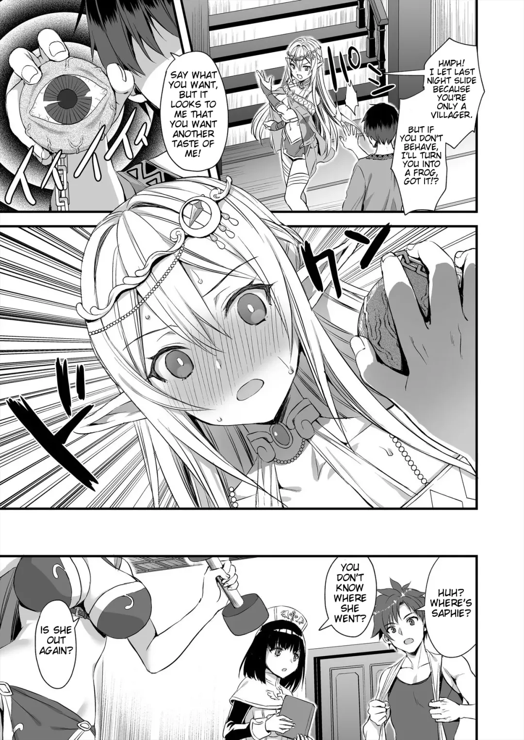 [Ayakawa Riku] Isekai Elf Hatsujou no Magan | Horny Isekai Elf's Evil Eye Fhentai.net - Page 30